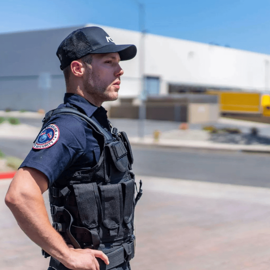 Guardia de seguridad de Curico en empresa de seguridad